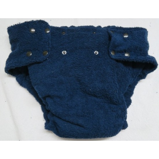 Children's Double Lined Snap In Terry Pants Navy